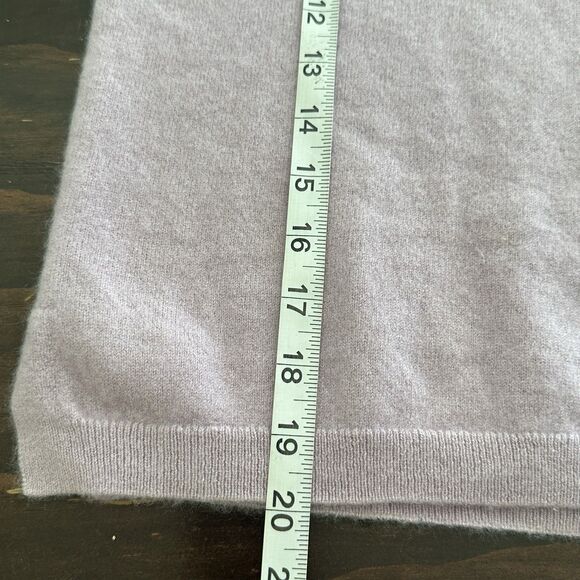 J Crew Cashmere S Slim Fit Crewneck Lavender Purple Capsule Knit Sweater - Picture 8 of 11